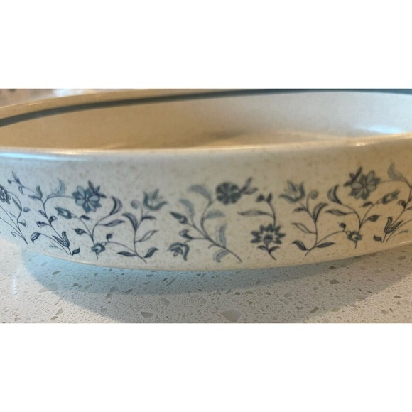 Lenox Temperware Oval‎ Blue Breeze Bowl- Excellent Condition - Picture 6 of 6